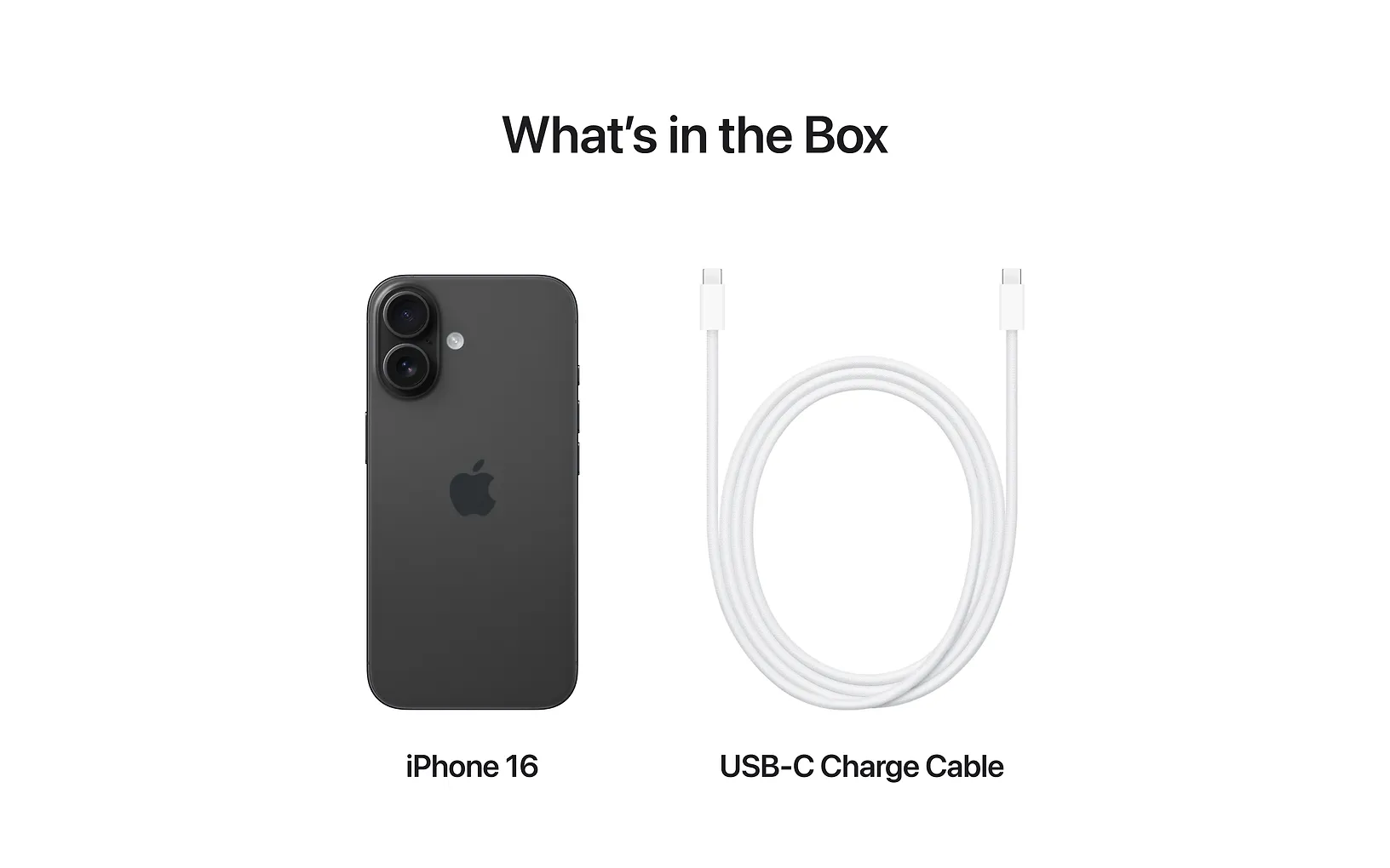 Apple iPhone 16 256 Gt -puhelin, musta (MYEE3)