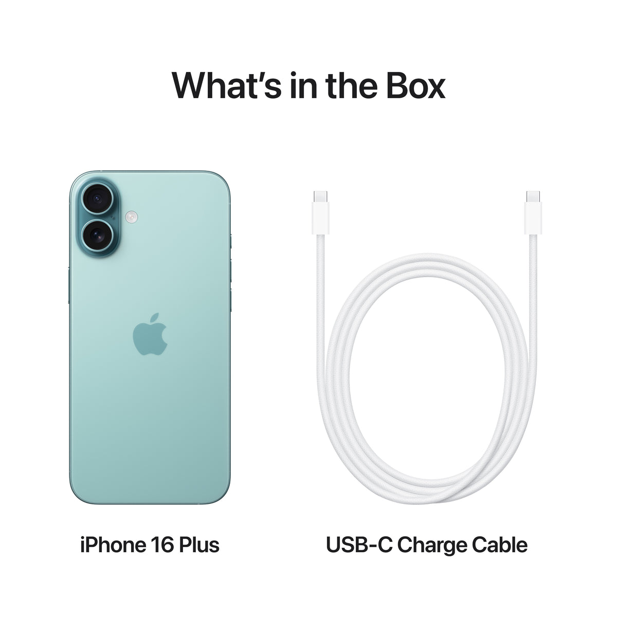 Apple iPhone 16 Plus 128 Gt -puhelin, sinivihreä (MXVY3)