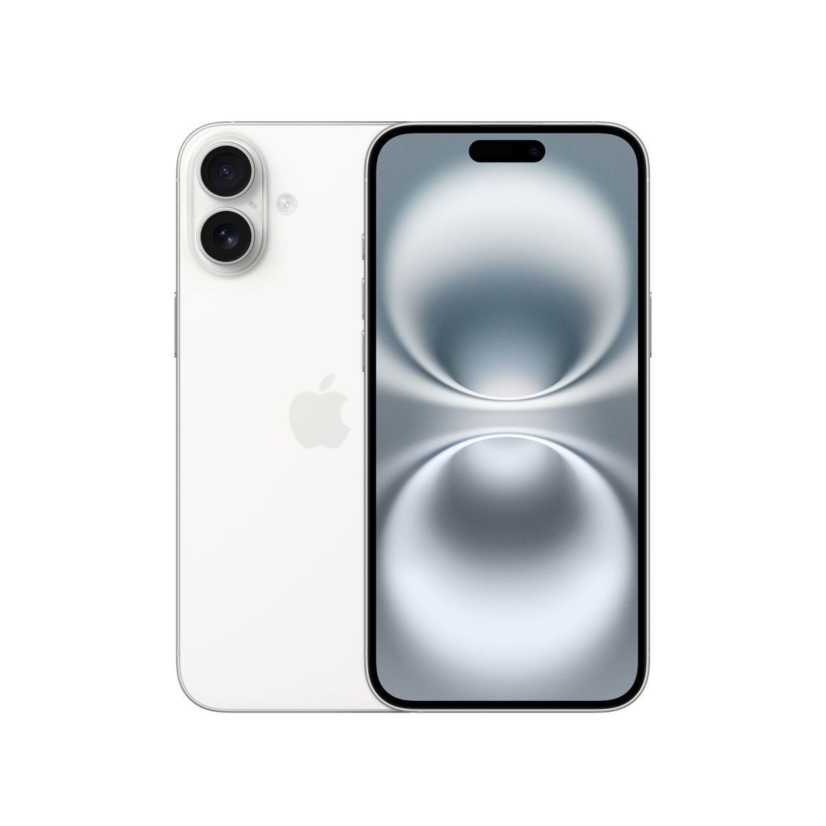 Apple iPhone 16 Plus 128 Gt -puhelin, valkoinen (MXVV3)