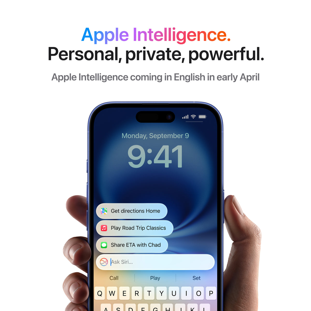 Apple iPhone 16 Plus 256 Gt -puhelin, valkoinen (MXWV3)