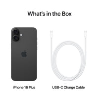 Apple iPhone 16 Plus 256 Gt -puhelin, musta (MXWN3)