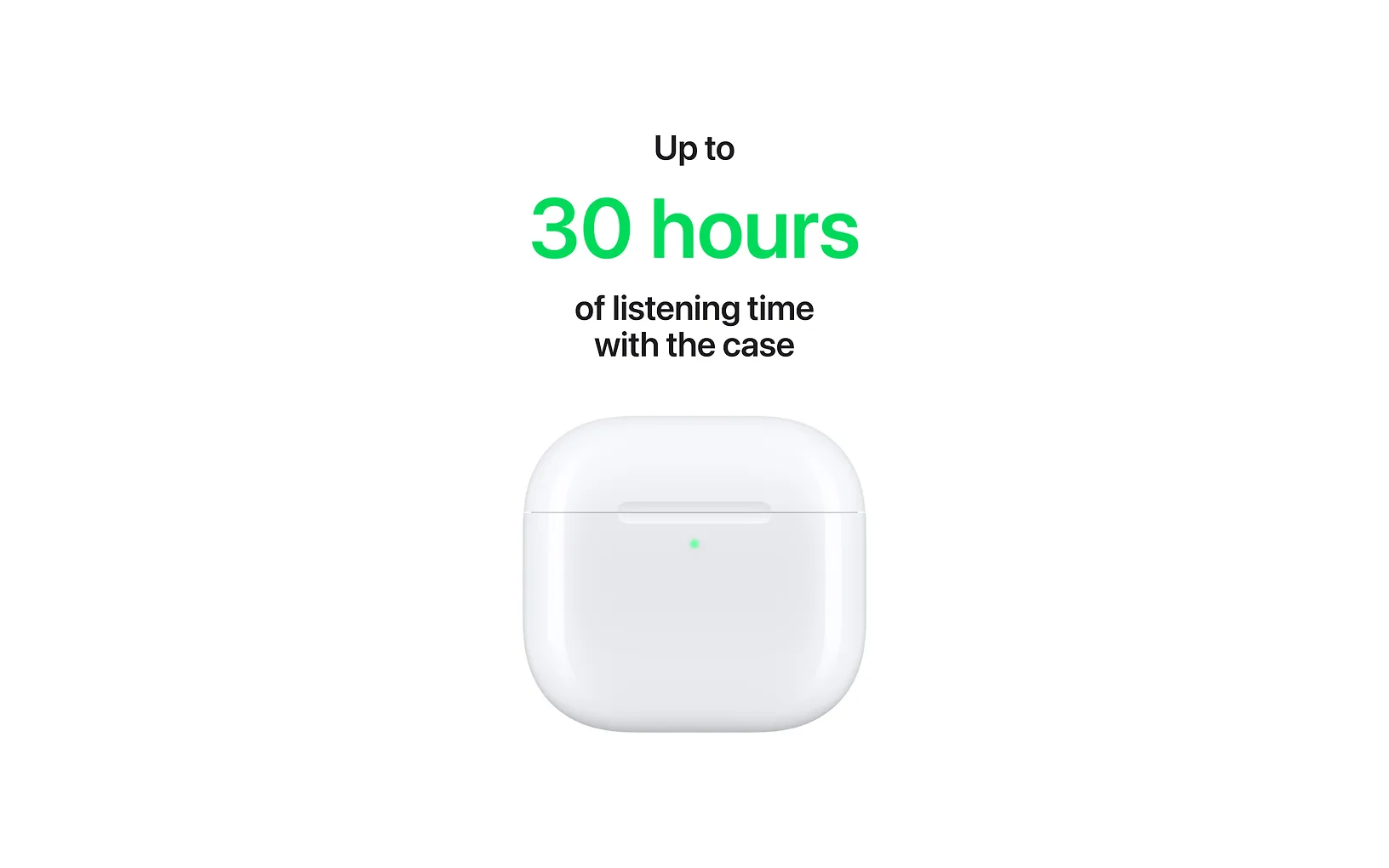 Apple AirPods 4 hörlurar (MXP63)