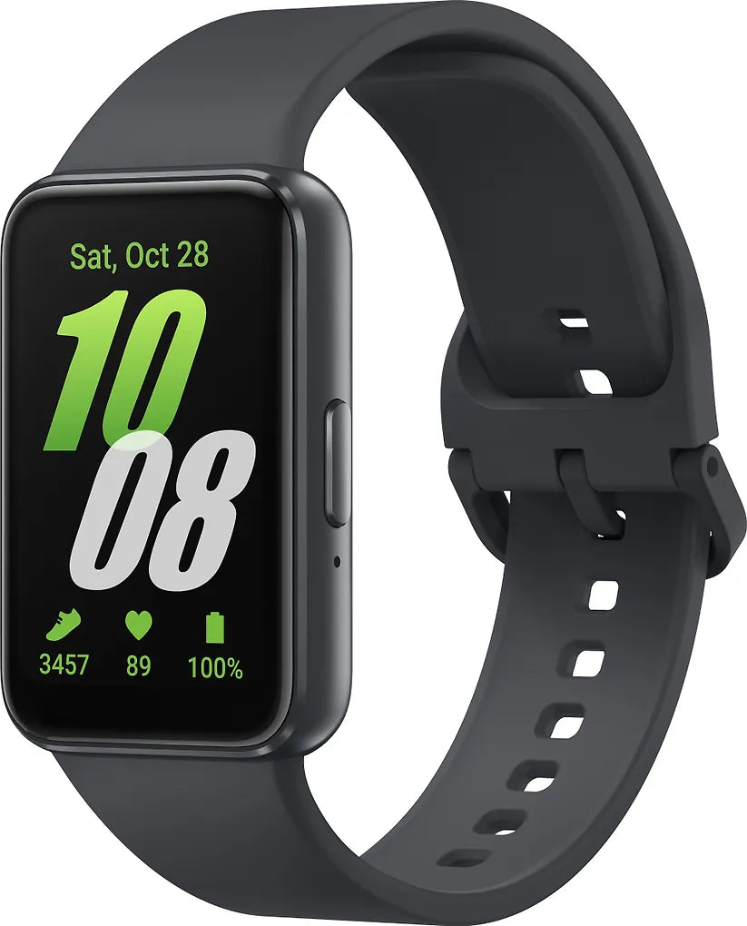 Samsung Galaxy Fit 3 -aktiivisuusranneke, tummanharmaa