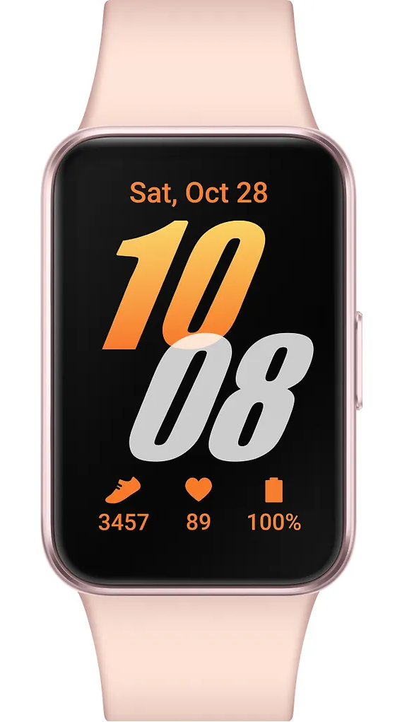 Samsung Galaxy Fit 3 -aktiivisuusranneke, vaaleanpunainen