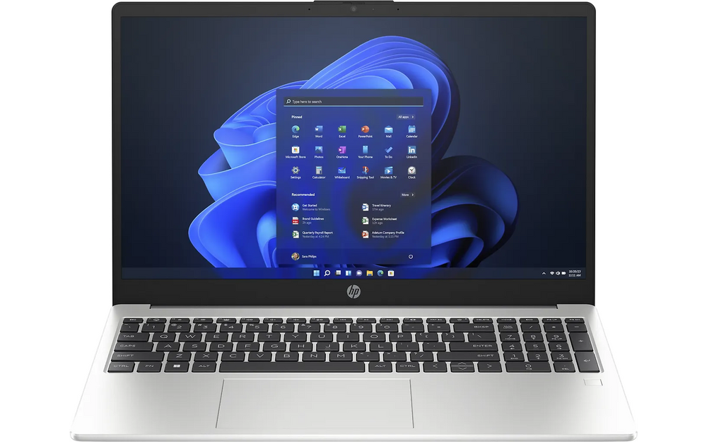 HP 255 G10 15,6” -kannettava, Windows 11 Pro, hopea (B3AE7AT)