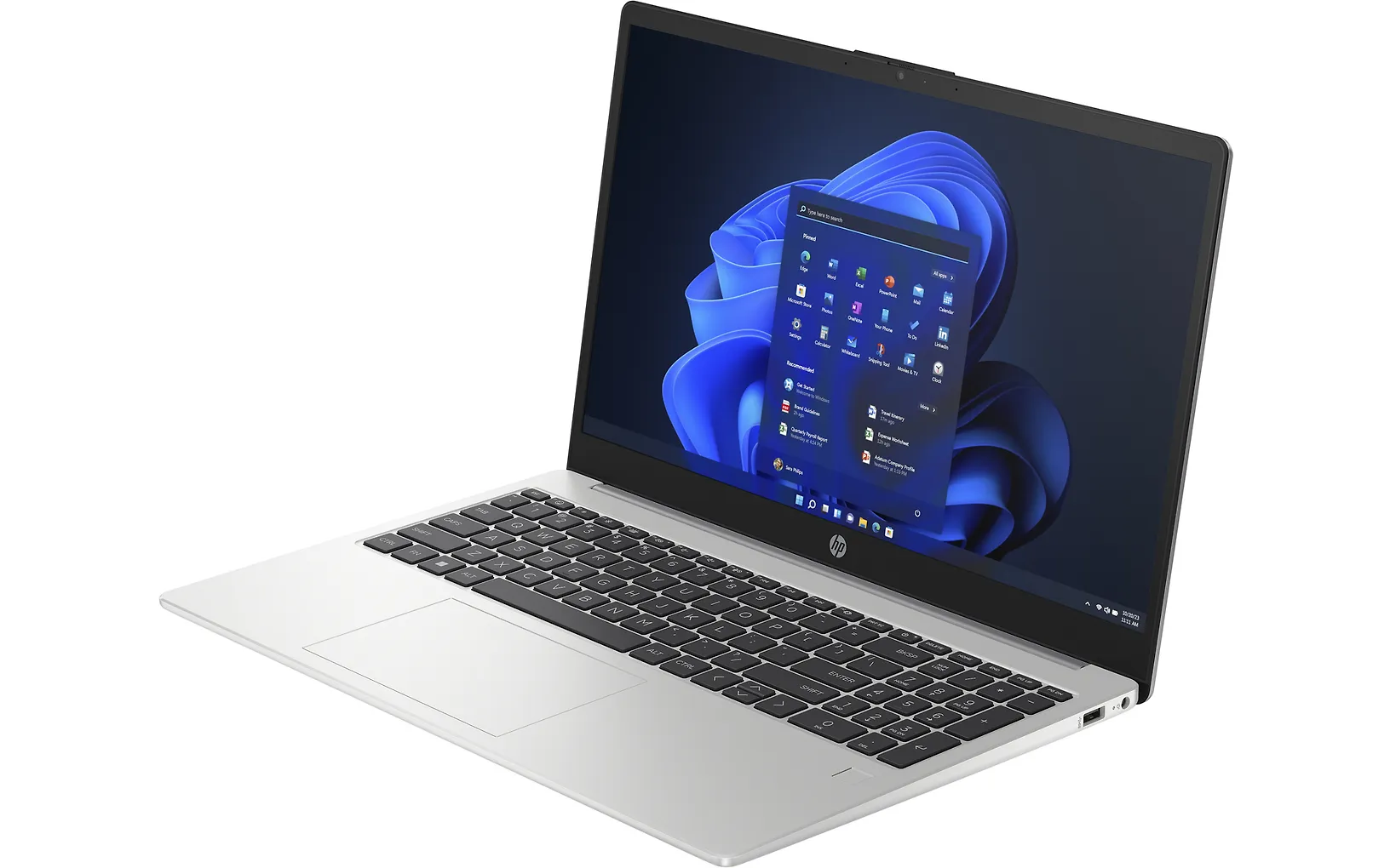 HP 255 G10 15,6” -kannettava, Windows 11 Pro, hopea (B3AE7AT)