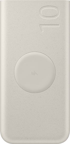 Samsung Wireless Battery Pack 25 W 10 000 mAh -varavirtalähde langattomalla latauksella, beige