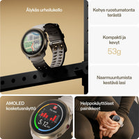Polar Vantage M3 -urheilukello, greige / kulta, S-L