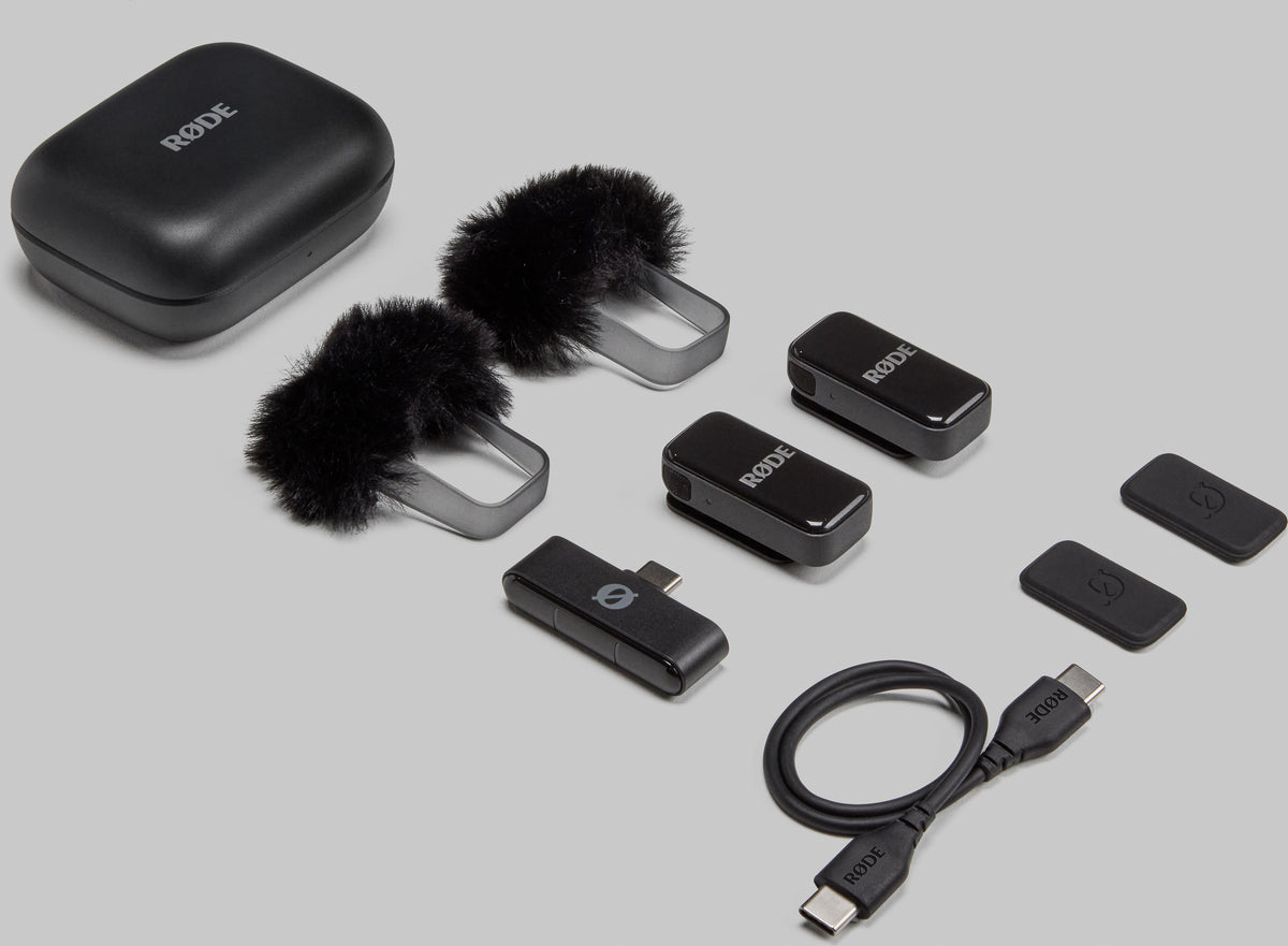 Rode Wireless Micro USB-C -langaton mikrofonijärjestelmä, musta – 10
