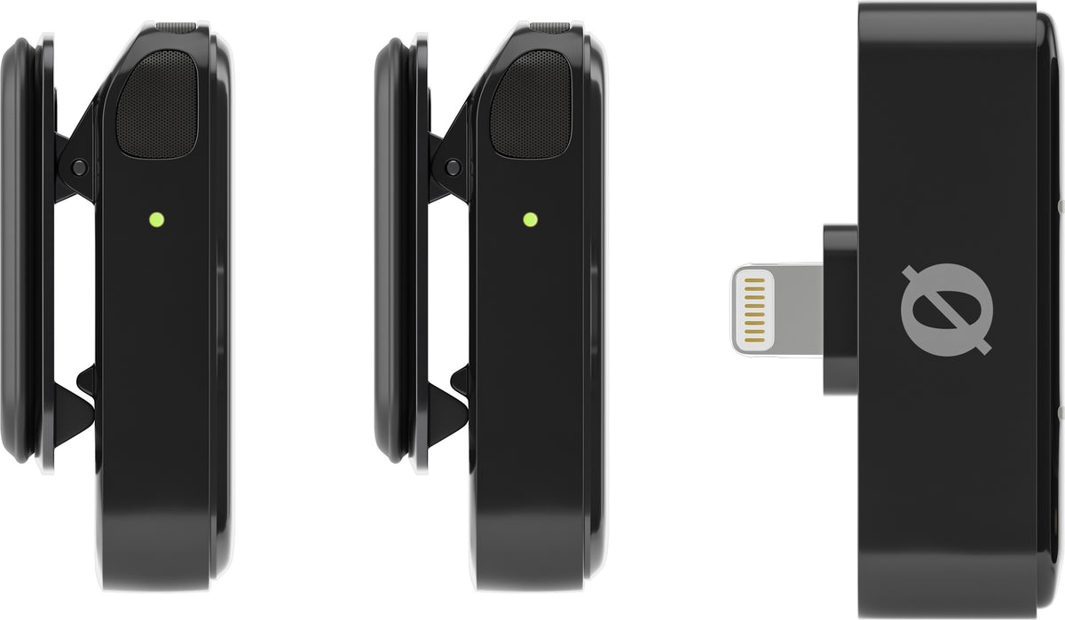 Rode Wireless Micro Lightning -langaton mikrofonijärjestelmä, musta – 2