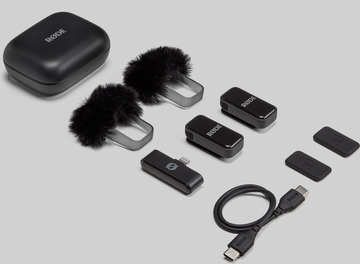 Rode Wireless Micro Lightning -langaton mikrofonijärjestelmä, musta – 9