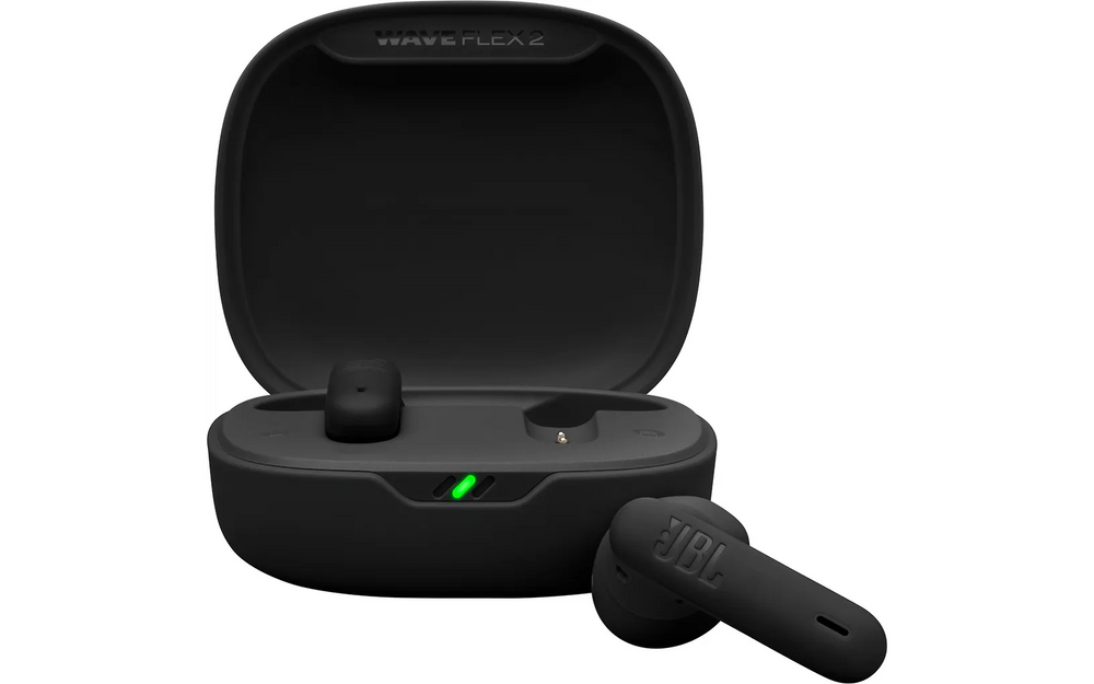 JBL Wave Flex 2 nappikuulokkeet, musta