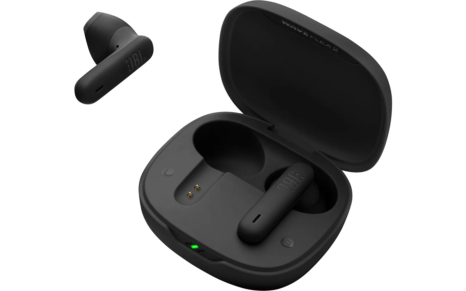 JBL Wave Flex 2 nappikuulokkeet, musta