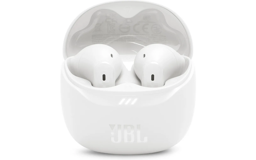 JBL Tune Flex 2 nappikuulokkeet aktiivisella melunvaimennuksella, valkoinen