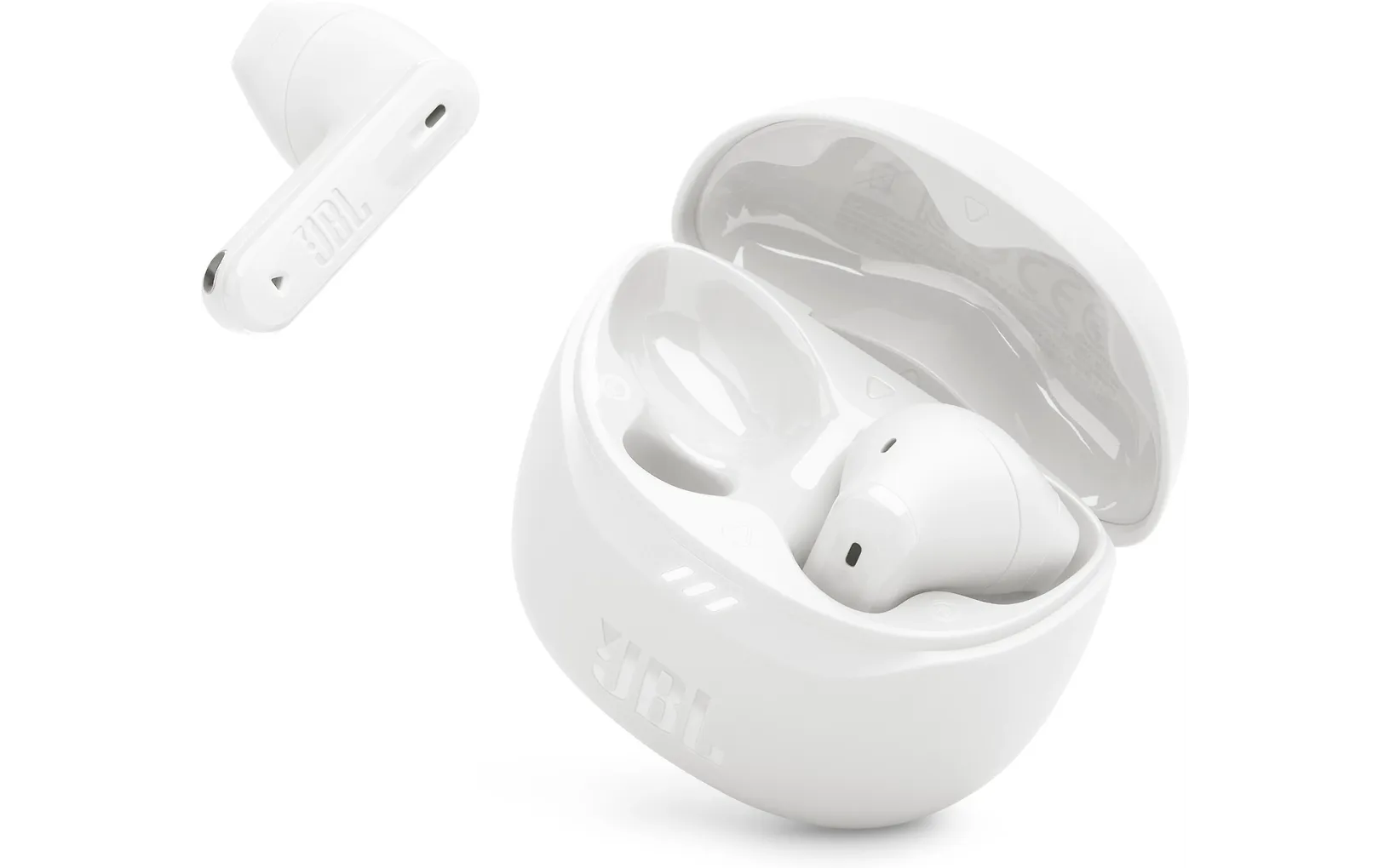 JBL Tune Flex 2 nappikuulokkeet aktiivisella melunvaimennuksella, valkoinen