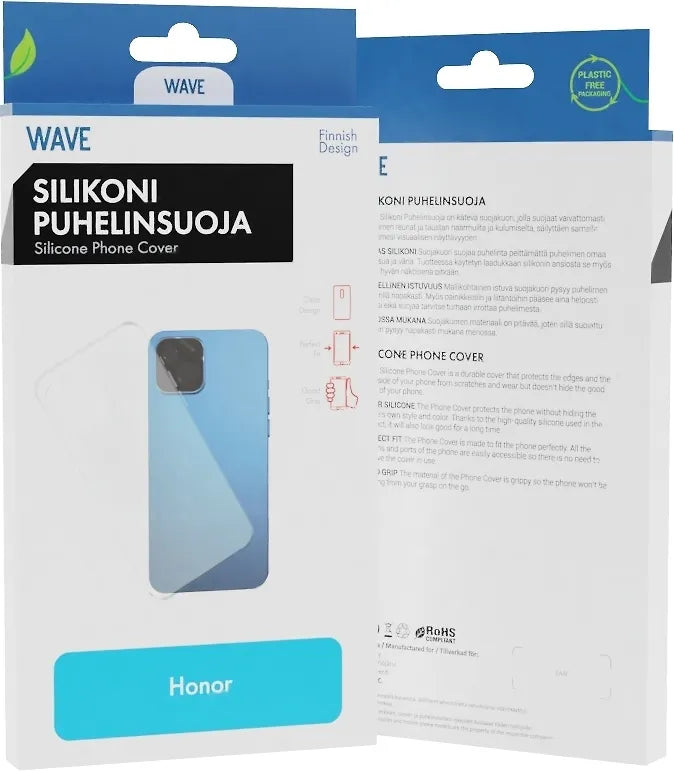 Wave silikonskydd, Honor 200 Smart, klar