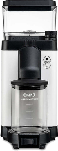 Moccamaster KM5 Burr kahvimylly, mattavalkoinen