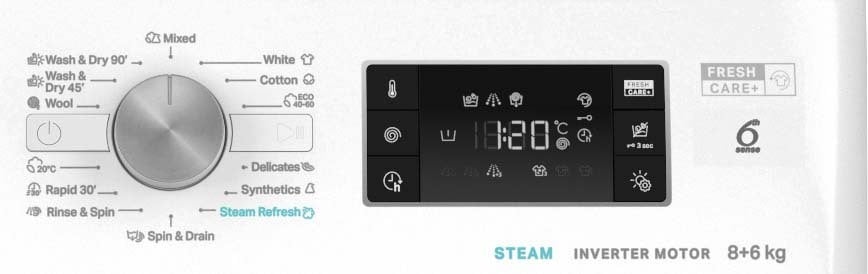 Whirlpool FFWDB 864489 SV EE kuivaava pesukone