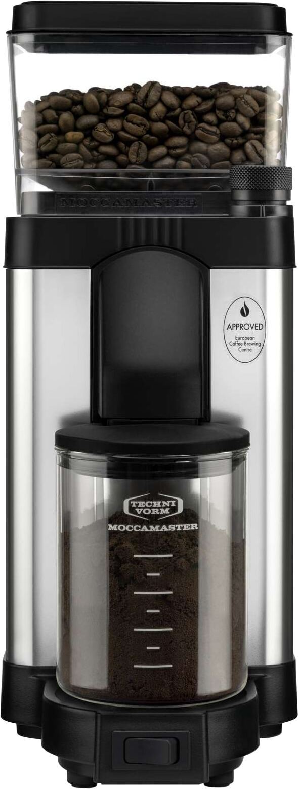 Moccamaster KM5 Burr kahvimylly, hopea