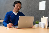Poly Blackwire 8225 USB-C -stereokuulokemikrofoni + USB-C/A-sovitin, Teams (8X225AA) – kuva 2