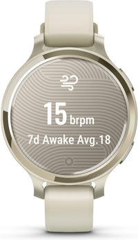 Garmin Lily 2 Active -älykello, 38 mm, vaalea kulta