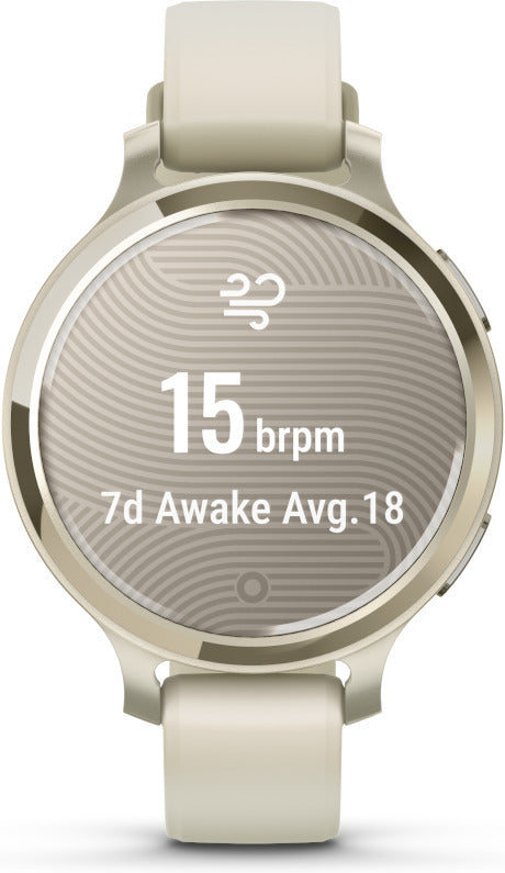 Garmin Lily 2 Active -älykello, 38 mm, vaalea kulta