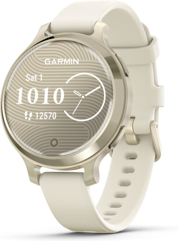 Garmin Lily 2 Active -älykello, 38 mm, vaalea kulta