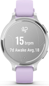Garmin Lily 2 Active -älykello, 38 mm, hopea