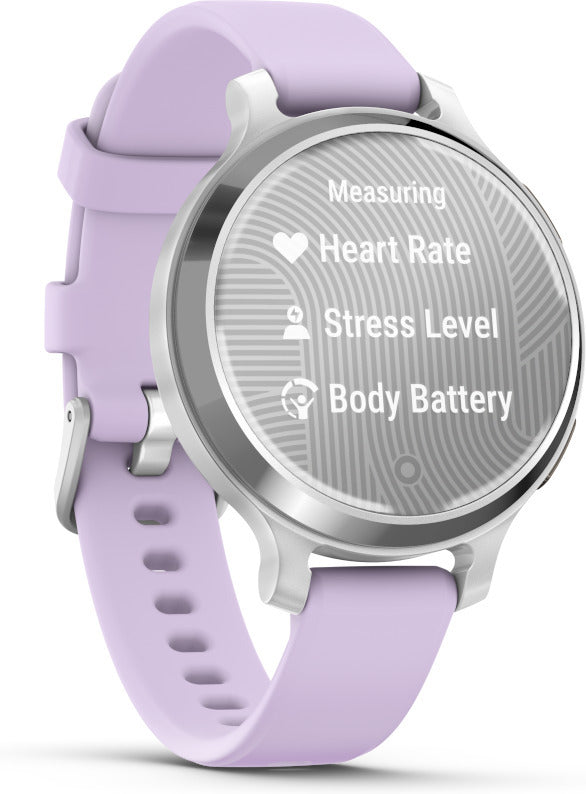 Garmin Lily 2 Active -älykello, 38 mm, hopea