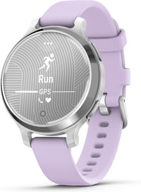 Garmin Lily 2 Active -älykello, 38 mm, hopea