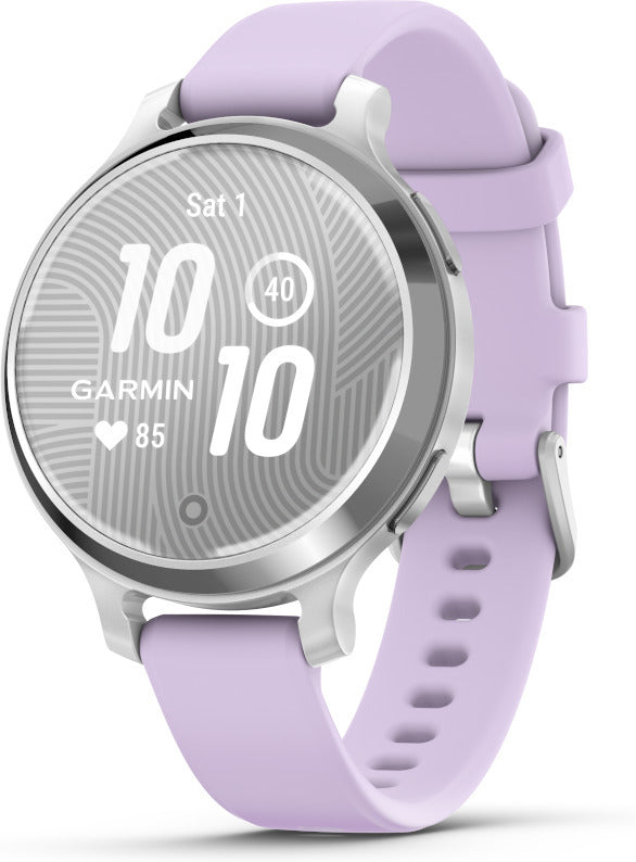 Garmin Lily 2 Active -älykello, 38 mm, hopea