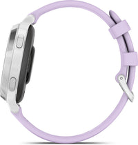 Garmin Lily 2 Active -älykello, 38 mm, hopea