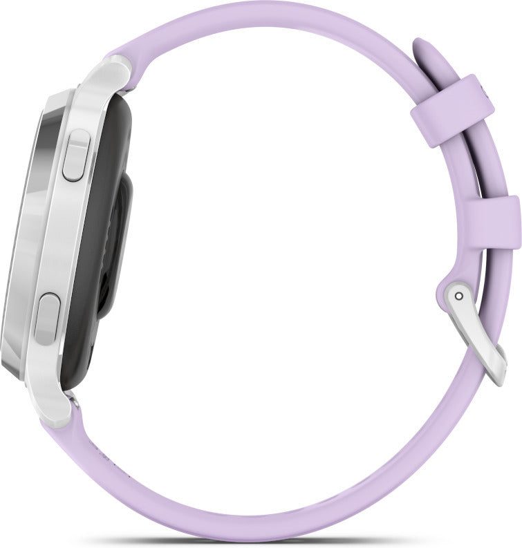 Garmin Lily 2 Active -älykello, 38 mm, hopea