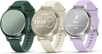 Garmin Lily 2 Active -älykello, 38 mm, hopea