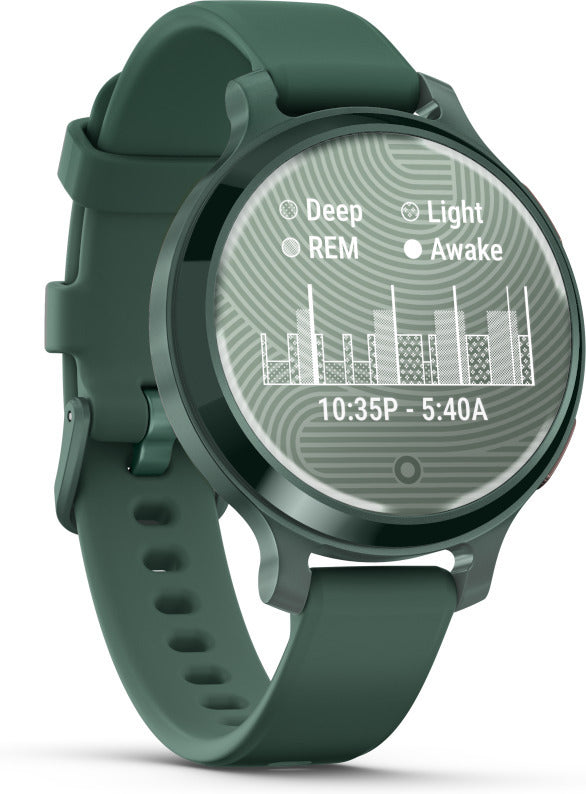 Garmin Lily 2 Active -älykello, 38 mm, jaspiksenvihreä