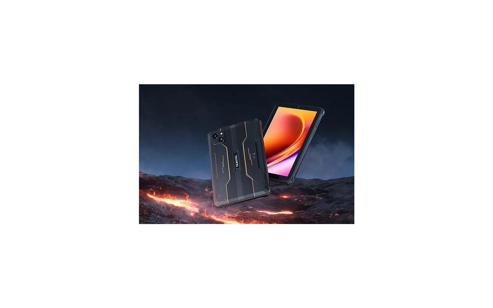 Oukitel RT3 Pro -tabletti, 128 Gt, oranssi