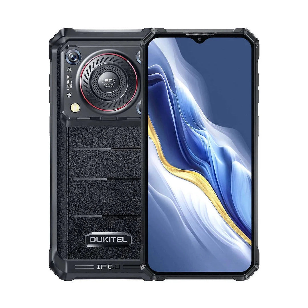 Oukitel WP36 Pro -puhelin, 256/6 Gt, musta