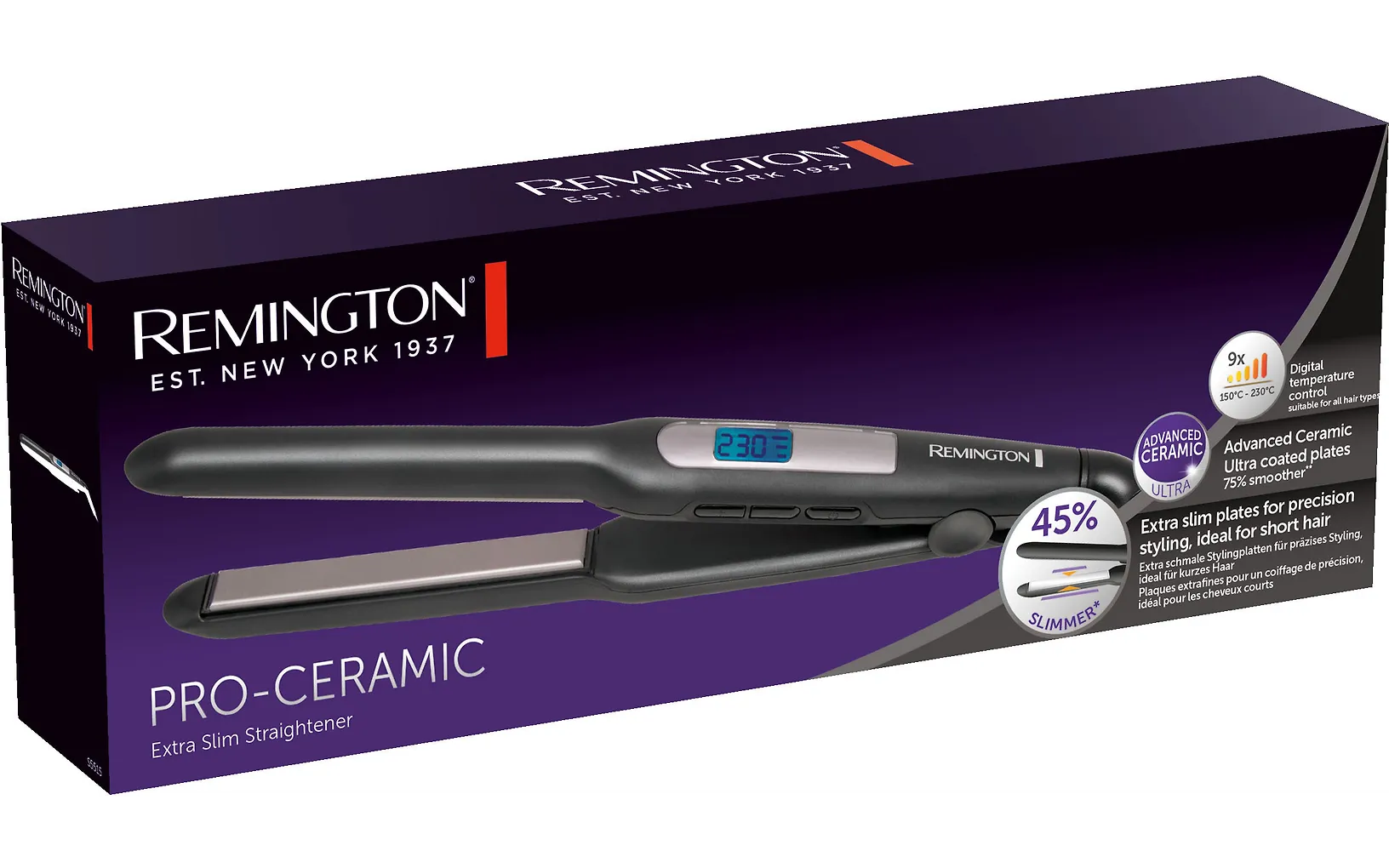 Remington S5515 Pro-Ceramic Extra kapea suoristusrauta