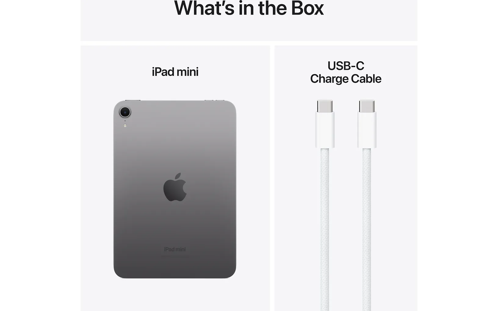 Apple iPad mini 128 GB WiFi 2024 -surfplatta, stjärngrå (MXN63)