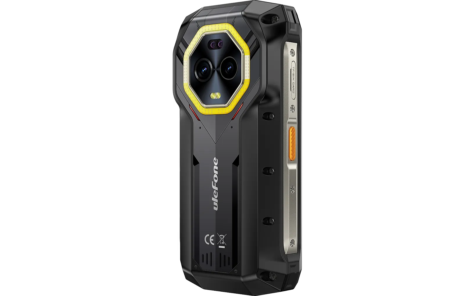 Ulefone Armor Mini 20 Pro -puhelin, 256/8 Gt, musta