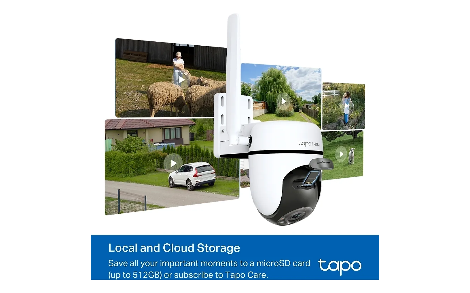 TP-LINK Tapo C501GW utomhusövervakningskamera, 4G/LTE