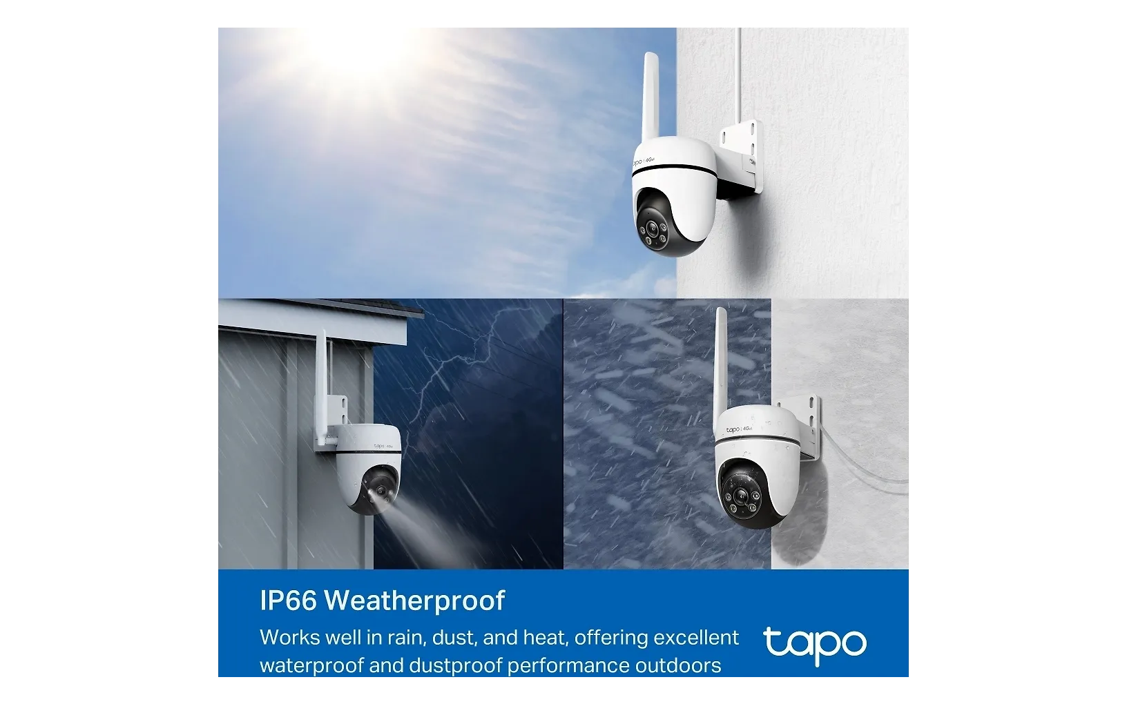 TP-LINK Tapo C501GW utomhusövervakningskamera, 4G/LTE