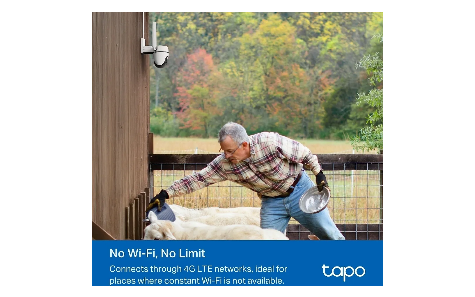 TP-LINK Tapo C501GW utomhusövervakningskamera, 4G/LTE