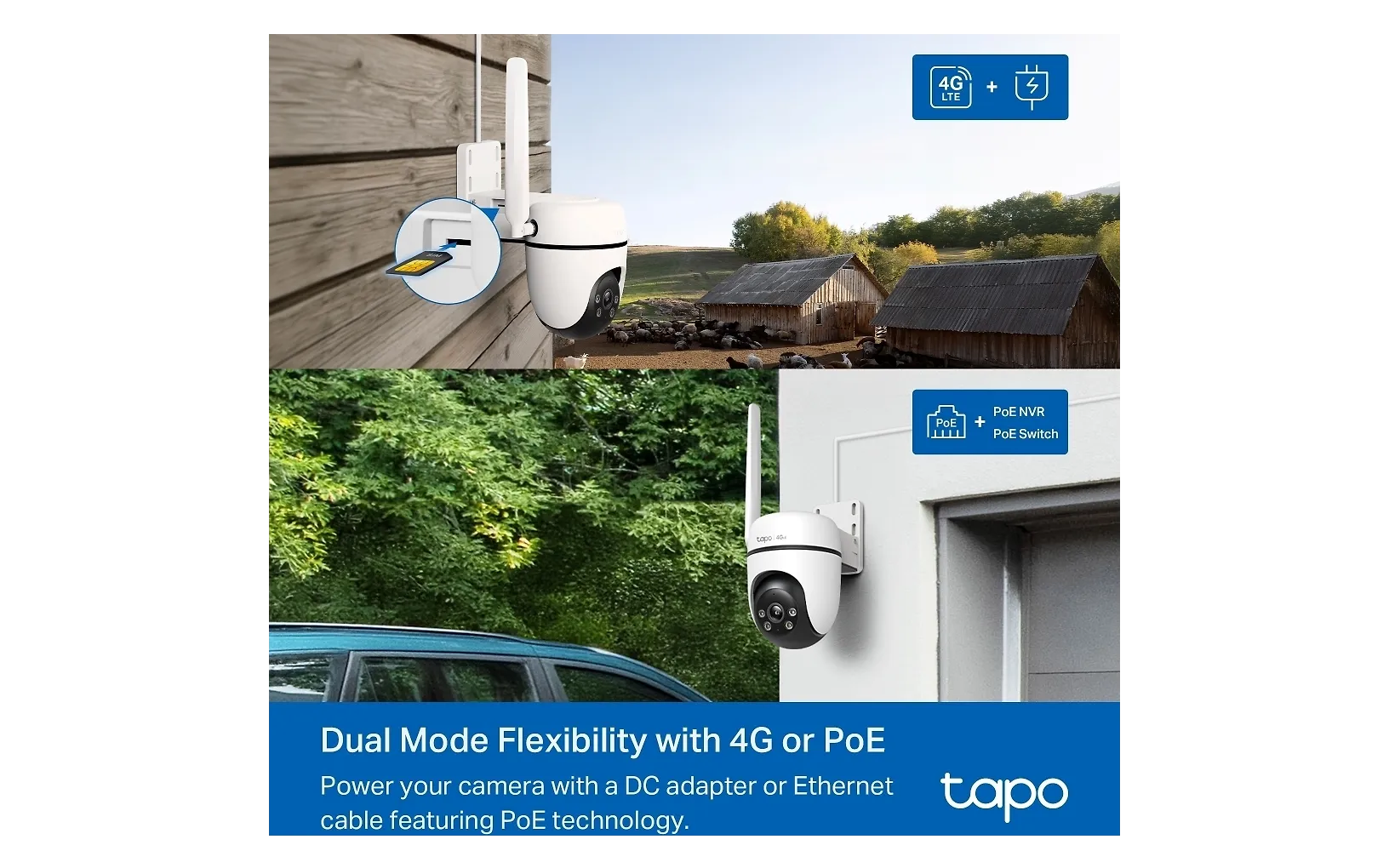 TP-LINK Tapo C501GW utomhusövervakningskamera, 4G/LTE
