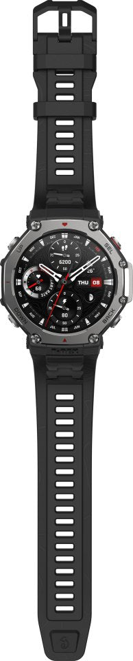 Amazfit T-Rex 3 -älykello, 48,5 mm, musta