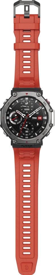 Amazfit T-Rex 3 -älykello, 48,5 mm, punainen