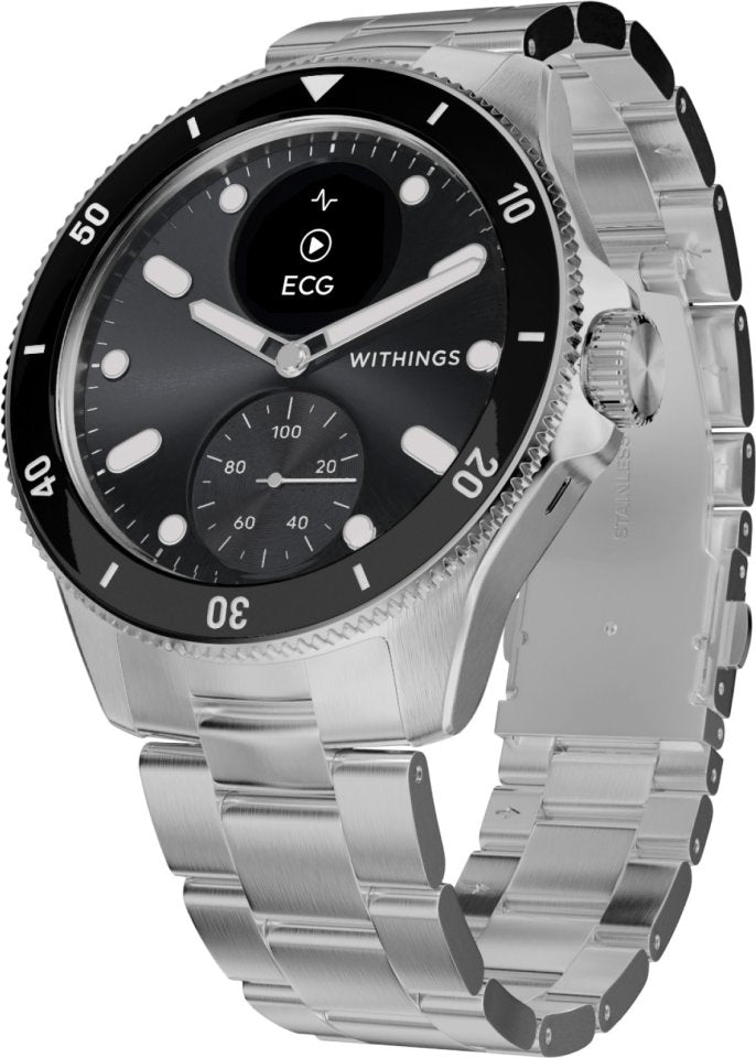 Withings Scanwatch Nova älykello, 42 mm, musta