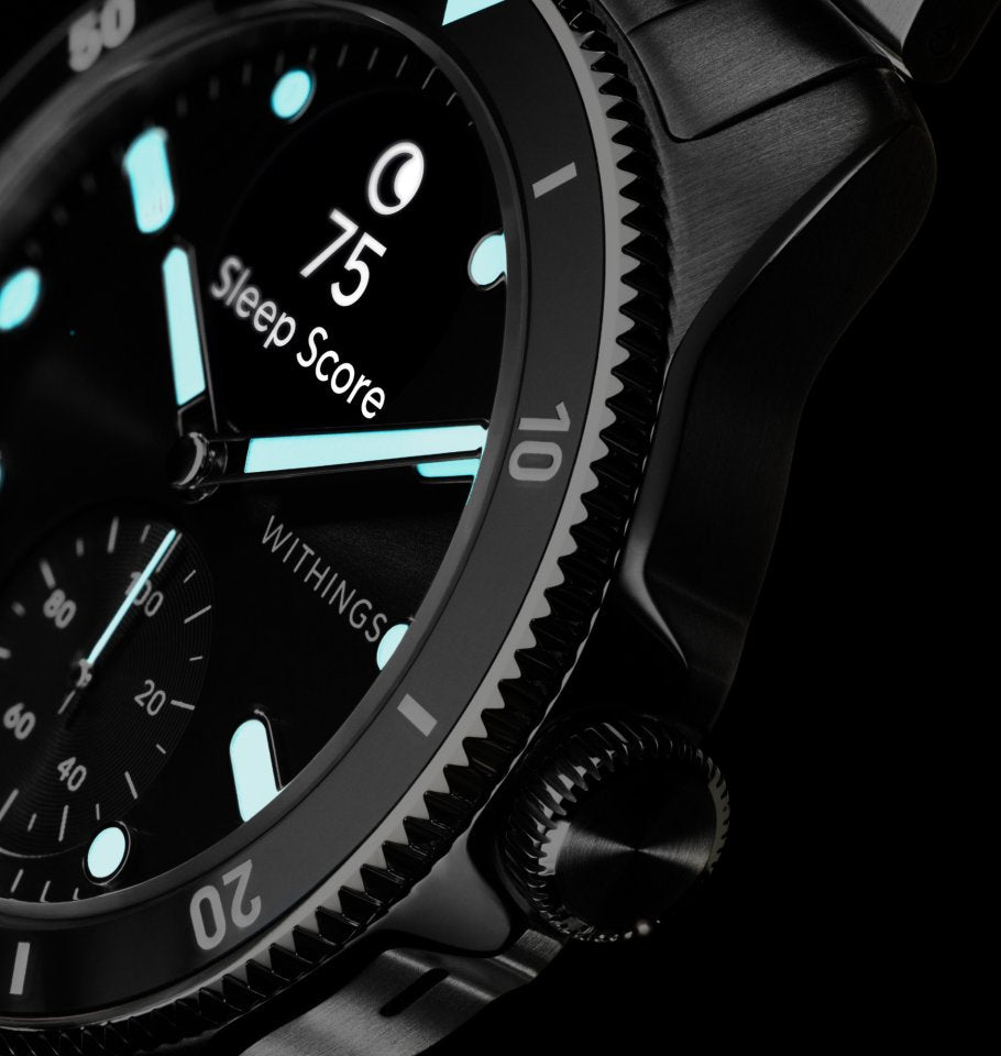 Withings Scanwatch Nova älykello, 42 mm, musta