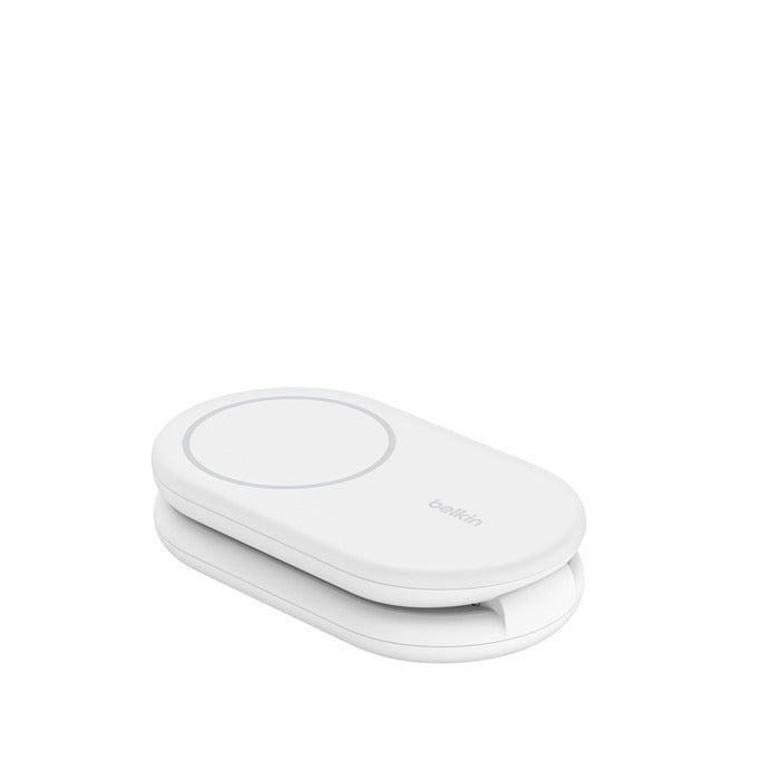 Belkin BoostCharge 2 in 1 magneettinen taitettava laturi, valkoinen – kuva 6