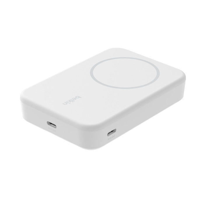 Belkin BoostCharge Pro Qi2 -varavirtalähde magneetilla, 10 000 mAh, valkoinen – kuva 3